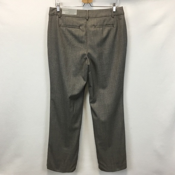 Talbots  Wool Blend Houndstooth Plaid Newport Pant - Picture 11 of 12